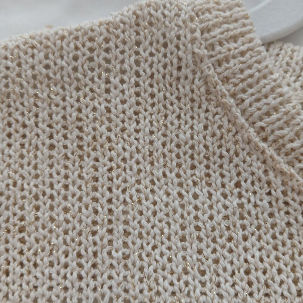 ZARA Rustic Shimmery Sweater - Picture 5 of 5